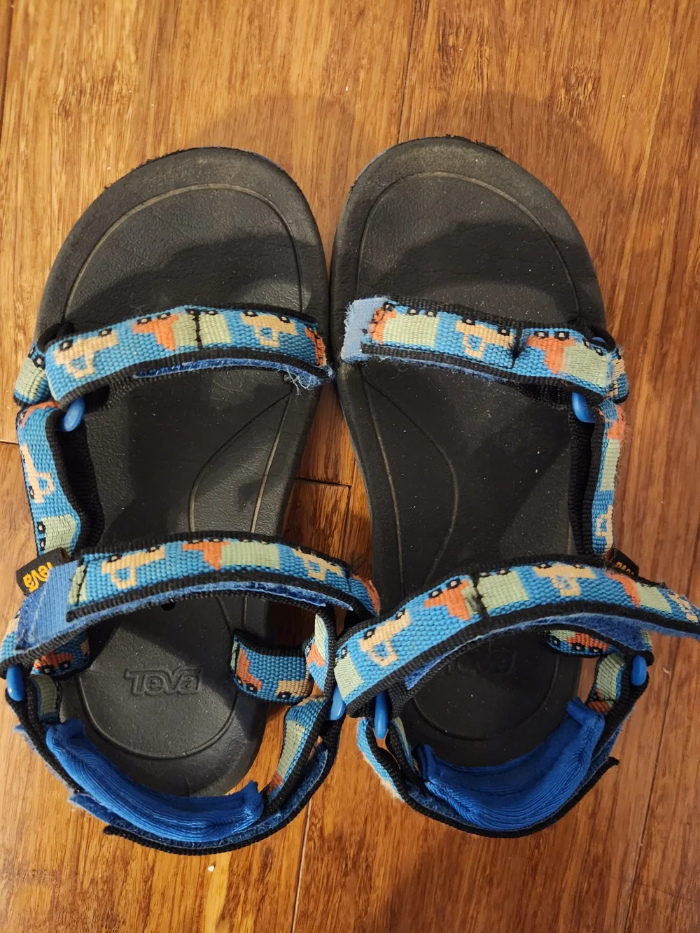 Teva well worn